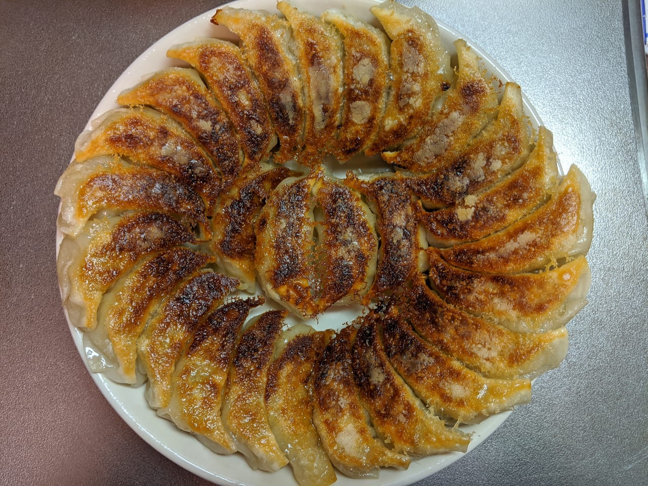 大和餃子焼き上がり