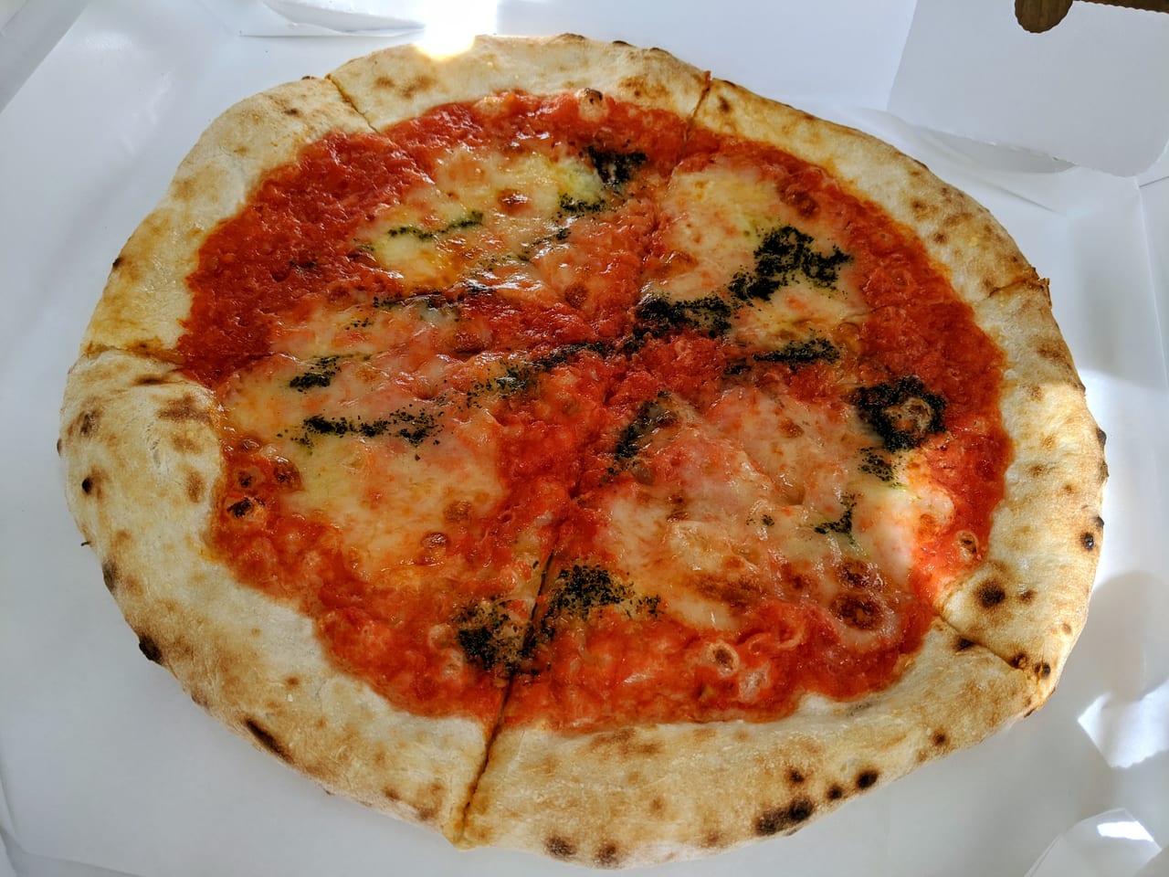 プチトマトのピザ２