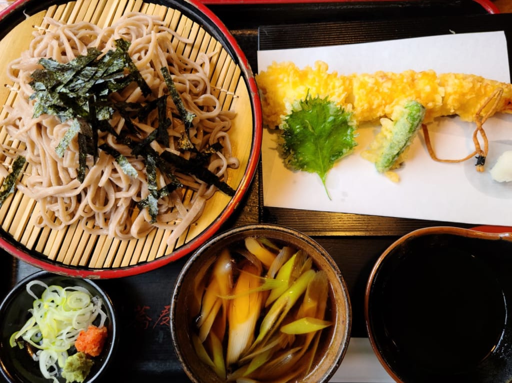 徳次郎蕎麦天ぷらそば